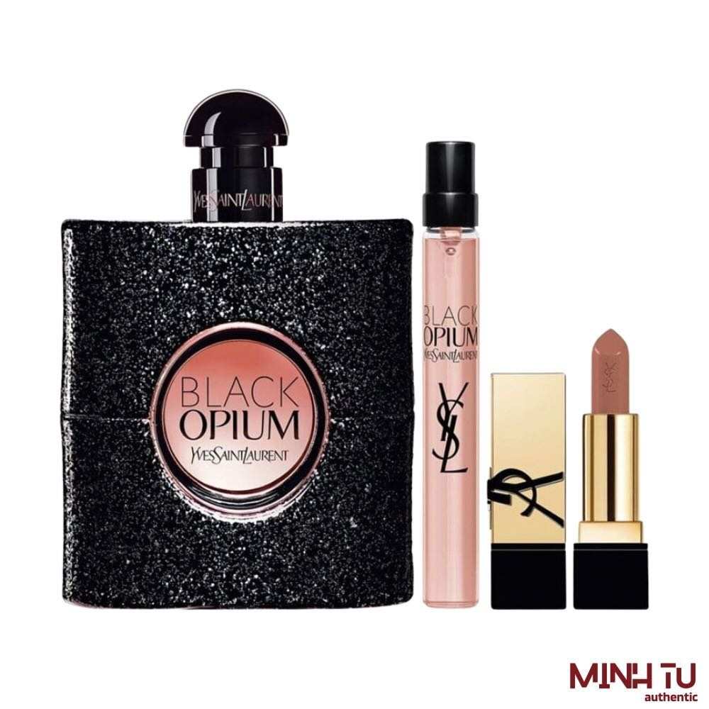 Set YSL Black Opium EDP 90ml 3pcs